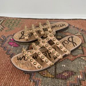 glenn studded slide sandal